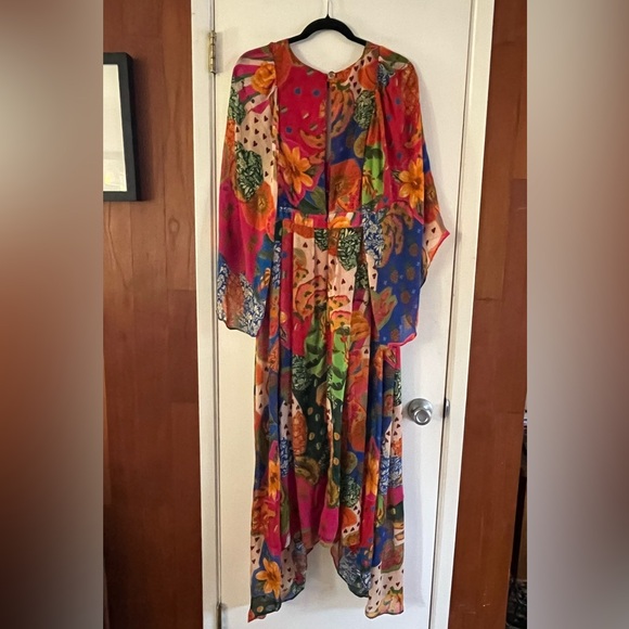 Farm Rio Sunny Mix Maxi Dress - Picture 3 of 13